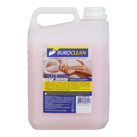 Крем-мило 5л Ніжність Кашеміру BUROCLEAN EuroStandart 10600104